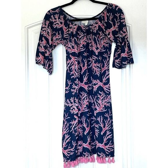 Simply Southern Dress with Fringe Small - Picture 1 of 4